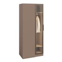Ver imagem 3 de Guarda Roupa Planejado 100% MDF de Canto Linear Reflecta Orion CabeCasa MadeiraOriginals Marrom