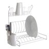 Escorredor de Louça Suspenso Parede com Porta Talheres e Porta Copos - 2