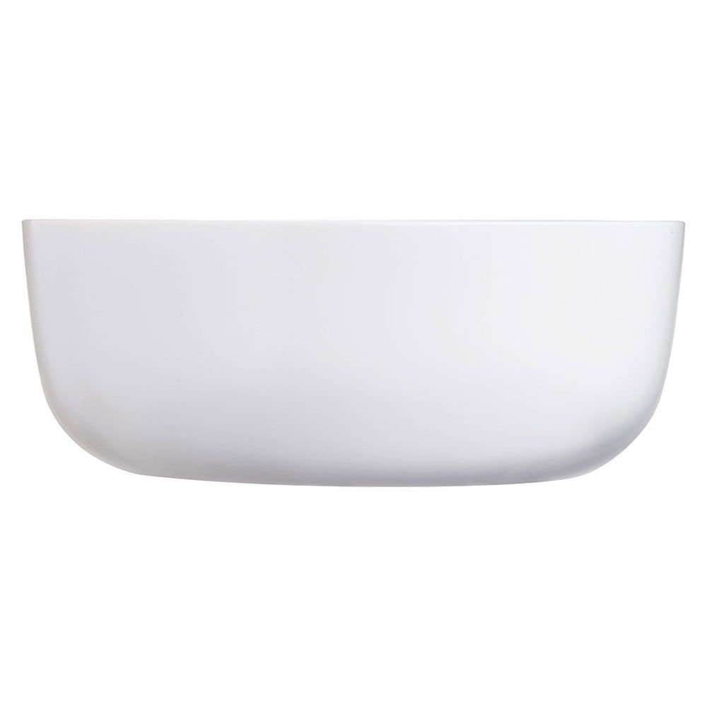 Assadeira Luminarc Diwali de Vidro Branco Cozinha Elegante - 1
