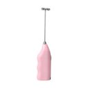 Ver imagem 1 de Mini Mixer Misturador de Bebidas Portátil Mexedor de Ovos Whey Leite Café e Espuma Rosa - Casambient