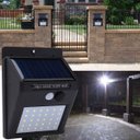 Ver imagem 6 de Luminária Solar Jardim Parede 30 LED Sensor Movimento Gt512 Lorben