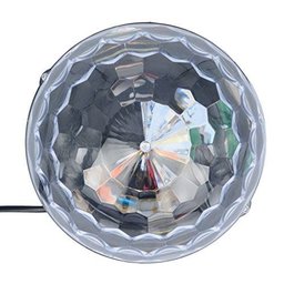 Meia Bola Maluca De Led Cristal Bluetooth + Pendrive e Controle - 4