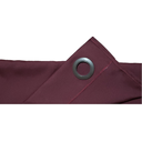 Ver imagem 2 de Cortina Vinho Oxford Uma Folha 150x250 Sala/quarto Fabritex Enxovais