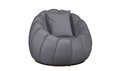 Ver imagem 5 de Kit Poltrona c/ Puff + Almofada Concha Veludo Cinza