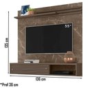 Ver imagem 3 de Painel para TV até 55 Polegadas Frizz Sublime Madetec Cor Imperial Sépia