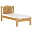 Ver imagem 5 de Quarto de Solteiro Grécia: Guarda-Roupa 6 Portas Espelho Cama Cômoda 6 Gavetas Madeira Pinus Mel - C