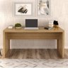Mesa para Escritório 1,63m Me4109 Tecno Mobili - Amêndoa - 1