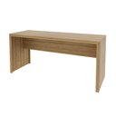 Ver mais imagens de Mesa para Escritório 1,63m Me4109 Tecno Mobili - Amêndoa