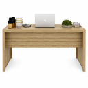Ver imagem 5 de Escrivaninha para Home Office 163cm ME4109 Amêndoa- Tecno Mobili