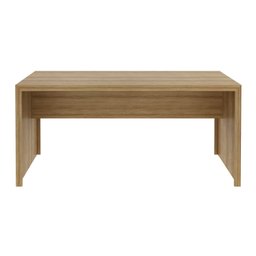 Mesa para Escritório 1,63m Me4109 Tecno Mobili - Amêndoa - 2