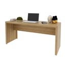 Ver imagem 3 de Mesa para Escritório 1,63m Me4109 Tecno Mobili - Amêndoa