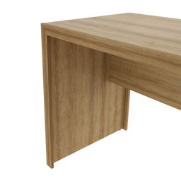 Mesa para Escritório 1,63m Me4109 Tecno Mobili - Amêndoa - 6