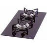 Tampa para Cooktop Fischer 2 Bocas Gás Mesa Vidro - 2