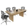 Mesa para Escritório de Reunião 2,00x1,00m Cor Amêndoa Me4119 Tecno Mobili - 2