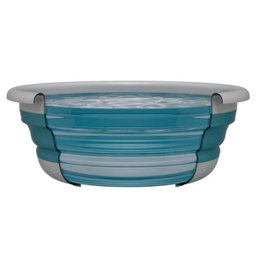 Bacia Retrátil Flash Limp de Silicone Dobrável Plástico Verde Flexível 8 Litros - 2
