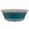 Bacia Retrátil Flash Limp de Silicone Dobrável Plástico Verde Flexível 8 Litros - 1