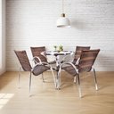 Ver imagem 2 de Kit de Mesa e Cadeira com Espreguiçadeiras e Ombrelone Original Móveis