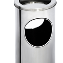 Ver imagem 4 de Lixeira Cinzeiro 30l em Aço Inox