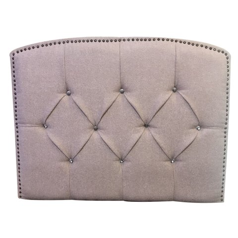 Painel 90x Genova C Strass Boucle Rosa Chá - Dominic Decor