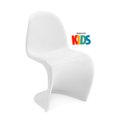 Ver imagem 1 de Cadeira infantil Panton Junior - Kids - Branco brilho