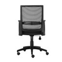 Ver imagem 5 de Cadeira de Escritório Giratória Stay Encosto em Tela Universal Base Nylon Assento Crepe Preto