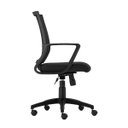 Ver imagem 3 de Cadeira de Escritório Giratória Stay Encosto em Tela Universal Base Nylon Assento Crepe Preto