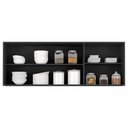 Ver imagem 6 de Armário de Cozinha Aéreo 150cm Pérola Z34 Preto - Mpozenato
