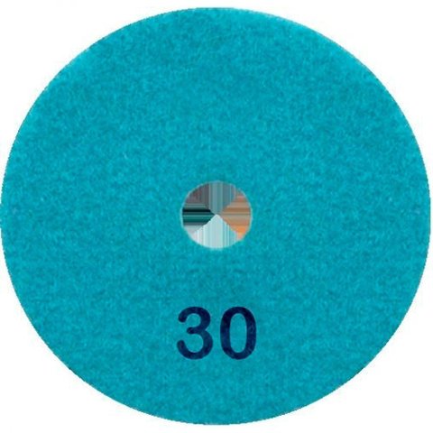 Disco Lixa Polimento a Seco Mármore 18 Cm Grão 30