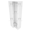 Ver imagem 4 de CABIDEIRO DE CANTO PARA CLOSET M142.2021.B (LOJA, CASA) MUNDI MOVEIS