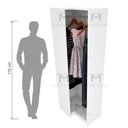 Ver imagem 3 de CABIDEIRO DE CANTO PARA CLOSET M142.2021.B (LOJA, CASA) MUNDI MOVEIS