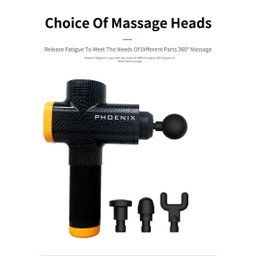 Pistola Massageadora Muscular Fisioterapia Phoenix A2 + Case - 9