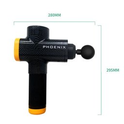 Pistola Massageadora Muscular Fisioterapia Phoenix A2 + Case - 8