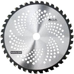 Lâmina de vídea para roçadeira Nakashi 40P x 255 mm x 25,4 - 1