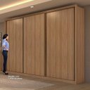 Ver imagem 5 de Guarda-Roupa Casal 3 Portas de Correr 6 Gavetas Spazio Lopas