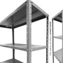 Ver imagem 4 de Estante Leve 6 Bandejas 40cm Cinza