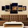 Conjunto em Tela Classic Parthenon, Grécia - 0,6 x 1,26 m - 1