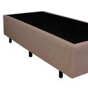 Ver imagem 3 de Cama Box Solteiro Sintético Sereneprime Bege 88x188x40