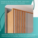 Ver imagem 4 de Guarda-Roupa Moscou Ripado Plus 6 Portas 6 Gavetas MDF