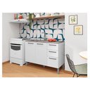 Ver imagem 4 de Balcão de Pia Mad Versalhes 120 Cm Branco Supremo - Kits Paraná