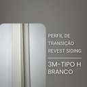 Ver imagem 2 de Perfil de Transição Barra Tipo H Branco Formaco Decor