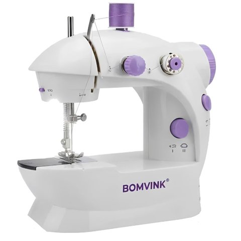 Mini Máquina de Costura Elétrica Portátil - Bom-1505 - Bomvink Mini Máquina de Costura Elétrica Port