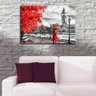 Quadro em Tela Canvas Paixão em Londres - 1 m x 0,7 m - 1
