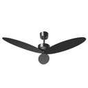 Ver imagem 1 de Ventilador de Teto Borgonha Escovado Pás Preto Fosco 130w 127v Tron