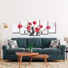 Quadro Decorativo De Parede Tulipa 02 G5 Peças - 4