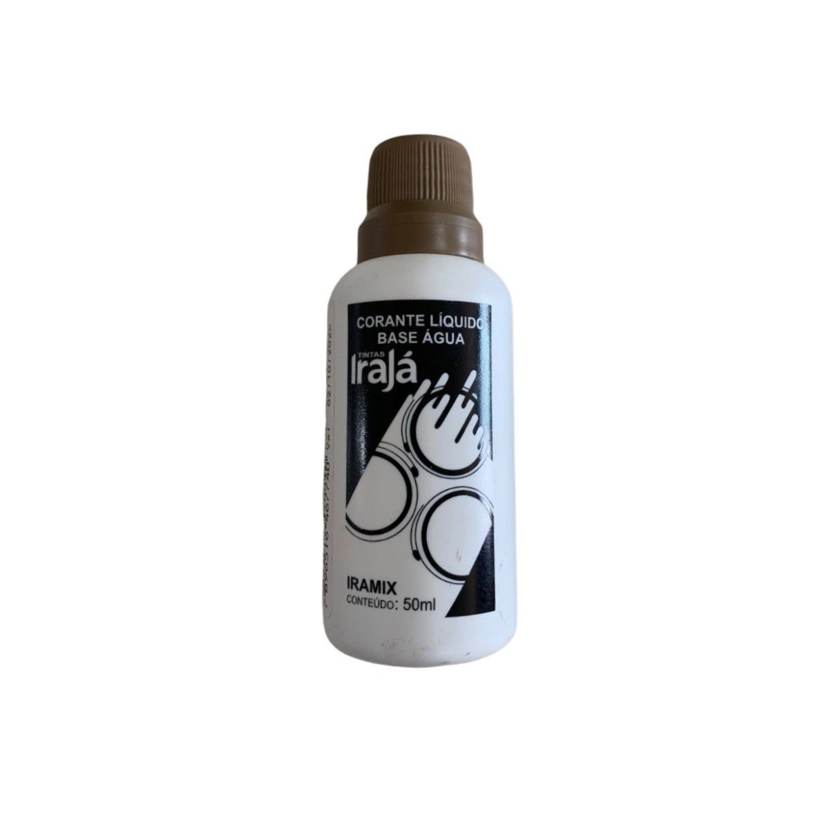 Pigmento Corante Líquido Bisnaga Tinta 50ml Castanho Irajá