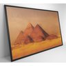 Quadro Pintura Pirâmides - 60x40 cm - Tecido Canvas - 3
