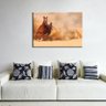 Quadro em Tela Canvas Cavalo Selvagem - 0,4 x 0,3 m - 1
