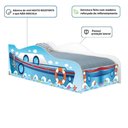Ver imagem 2 de Cama Princesa Rosa Casinha Casa com Nichos