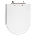 Ver imagem 1 de Assento Sanitário Poliester Coimbra Branco para vaso Luzarte Estrela