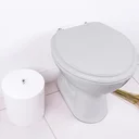 Ver imagem 6 de Assento Sanitário Poliester Parati Cinza Claro para Vaso Logasa
